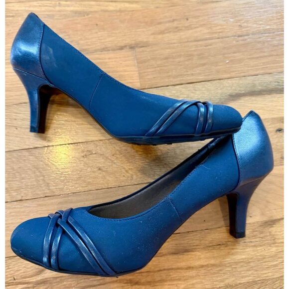 Life Stride Women’s Heels Size 9 Blue - Picture 3 of 8